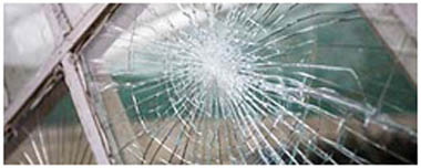 Canning Town Smashed Glass